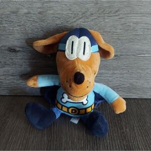 Dog Man Bark Knight Plush 8"